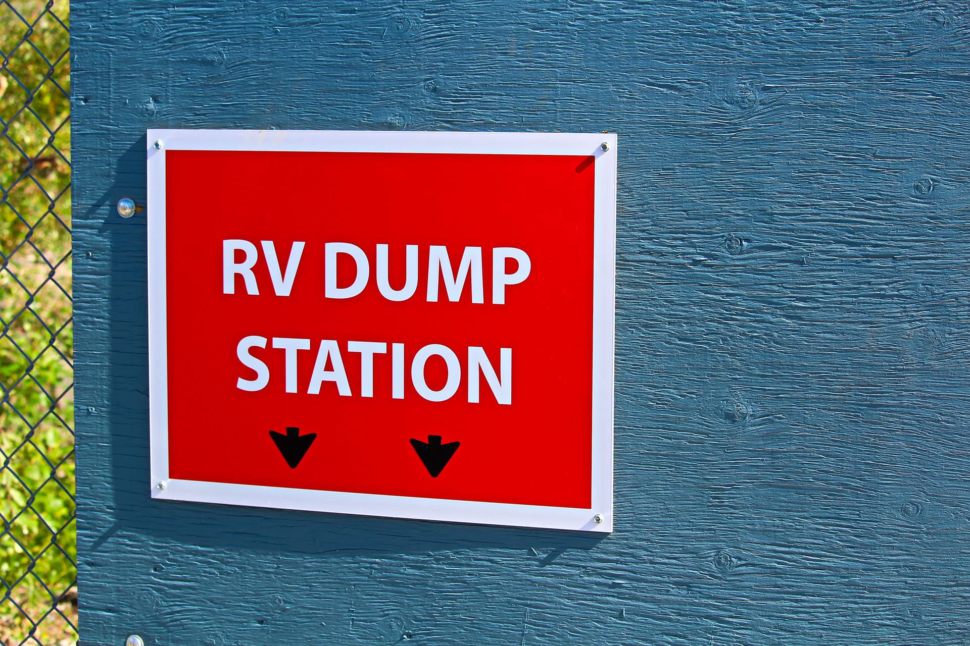 RV dump station